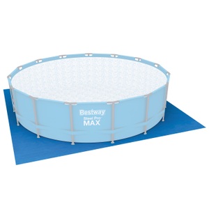 Bestway, Pool Unterlage für 457 cm Pools, Pool Unterlage 488 x 488 cm