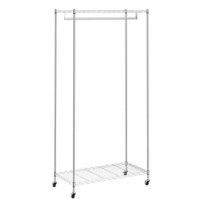 undefined, Kleiderständer 1 Stange bis 50 kg silber