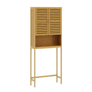 undefined, Waschmaschinenschrank Bambus SUSU 176 x 70 x 23 cm natur