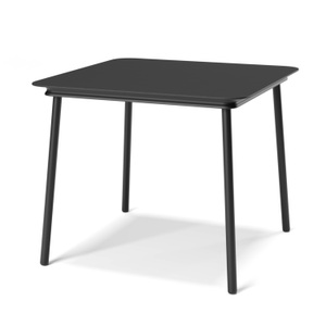 undefined, Gartentisch WILLEM 90 x 90 cm anthrazit