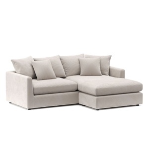 undefined, Ecksofa Cord ILONA creme, Ecksofa Cord ILONA creme