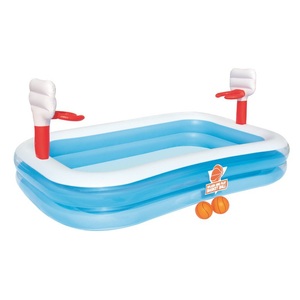 Bestway, Bestway Kinderpool Basketball 254 x 168 x 102 cm, Bestway Kinderpool Basketball 251 x 168 x 102 cm