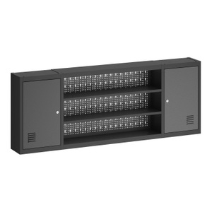 undefined, Werkzeugschrank Hängeschrank MAKSIMUS 160 x 60 cm anthrazit/schwarz