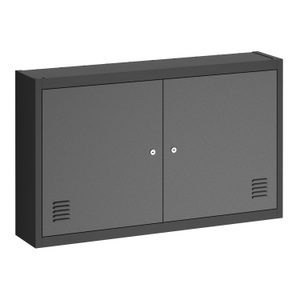 undefined, Werkzeugschrank Hängeschrank MAKSIMUS 100 x 60 cm anthrazit/schwarz