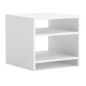 undefined, Nachttisch VELIE 40 x 40 cm weiss