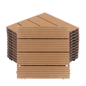 undefined, Bodenplatte PALMER 22er Set 30 x 30 cm hellbraun