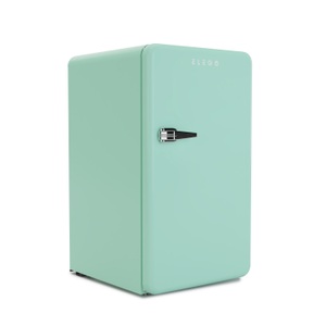 undefined, Kühlschrank mit Gefrierfach Retro 90L mint