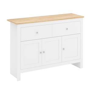undefined, Sideboard ARLES 117 x 35 x 82 cm weiss
