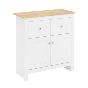 undefined, Sideboard ARLES 79 x 35 x 80 cm weiss