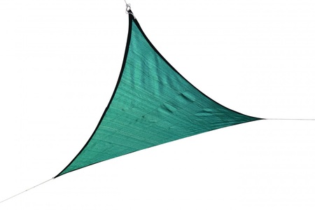 Jessica Netting, Sonnensegel Dreieck 3.6x3.6x3.6m grün, Sonnensegel Dreieck 3.6 x 3.6 x 3.6 m grün