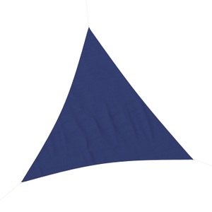 Jessica Netting, Sonnensegel Dreieck 5x5x5m blau, Sonnensegel Dreieck 5 x 5 x 5 m blau