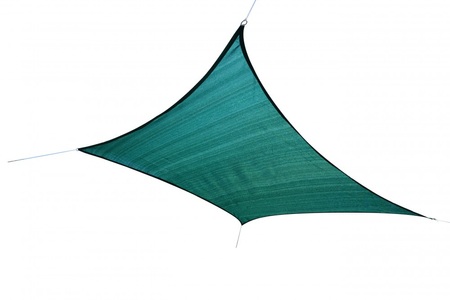 Jessica Netting, Sonnensegel Quadrat 3x3m grün, Sonnensegel Quadrat 3 x 3 m grün