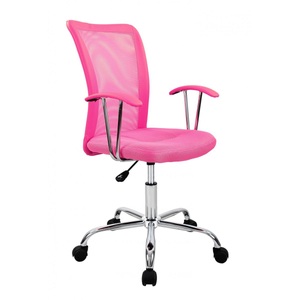 Diana - old Zizi, Bürostuhl Chefsessel pink, Bürostuhl DONNA pink