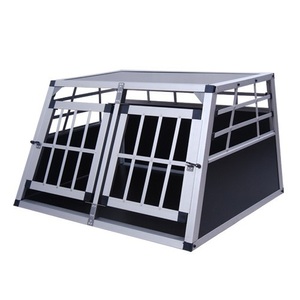 Charlie, Alu Hundebox Doppelbox klein schwarz