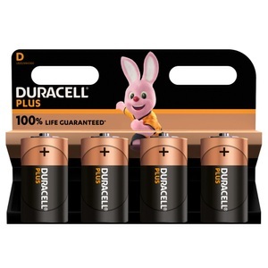 Batterien, DURACELL Plus Power MN1300 D / LR20 Batterien 4 Stk., DURACELL Plus Power MN1300 D / LR20 Batterien 4 Stk.