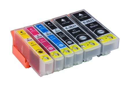 Tinte, Tintenpatronen Set kompatibel mit Epson C13T26324010 / PB / M / C / Y / 26XL, Tintenpatronen Set kompatibel mit Epson C13T26324010 / 26XL