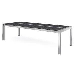Wonderful Granit, Granittisch Edelstahl 260 x 100 x 75 cm, Granittisch Edelstahl 260 x 100 x 75 cm