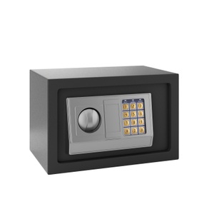 Dora, Elektronischer Kleintresor grau, Kleintresor elektronisch 31 x 20 x 20 cm grau