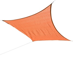 Jessica Netting, Sonnensegel 3x3 m orange, Sonnensegel Quadrat 3 x 3 m orange