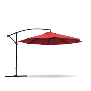 undefined, Sonnenschirm Ampelschirm SUN 270 cm rot