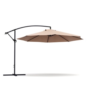 undefined, Sonnenschirm Ampelschirm SUN 350 cm braun
