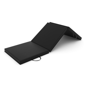 Jaden, Gymnastikmatte faltbar schwarz, Gymnastikmatte faltbar 180 x 60 cm schwarz