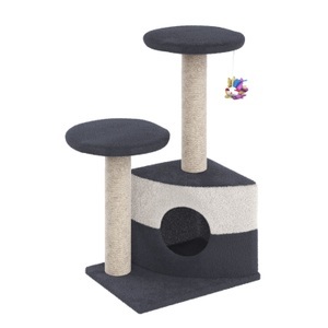 Cat trees, Katzenbaum klein grau 71 cm, Katzenbaum SAMMY 71 cm grau