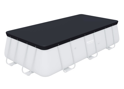 BEST WAY, BEST WAY Abdeckplane STEEL FRAME, Abdeckplane für Pool 412 x 201 cm