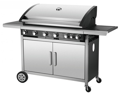 Pakky Huige, Gasgrill BBQ 6+1 Brenner, Gasgrill NOVA 6+1 Brenner