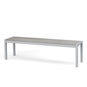 Chen Poly, Bank Polywood 165 cm grau