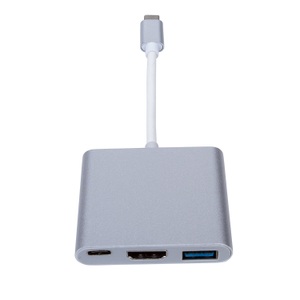 Bernhard, Adapter USB 3.0 Typ C - Typ A - HDMI, Adapter USB 3.0 Typ C - Typ A - HDMI