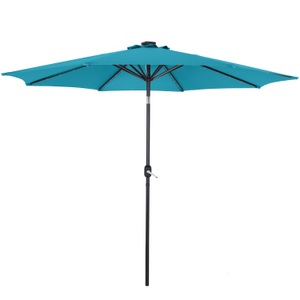 undefined, Sonnenschirm VAY mit LED 300 cm blau