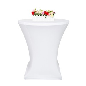 Ruby, Tischdecke für Bistrotische 70-75 cm weiss, Tischdecke für Bistrotische 70 - 75 cm weiss