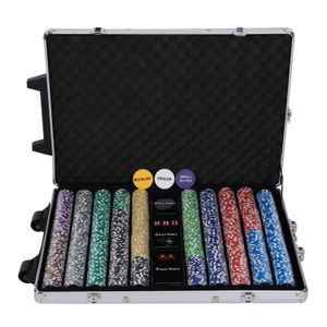 Dora, Profi Pokerkoffer mit 1000 Chips, Profi Pokerkoffer mit 1000 Chips