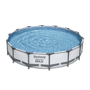 undefined, Bestway Pool Set hellgrau 427 x 84 cm, Bestway Pool Set hellgrau 427 x 84 cm