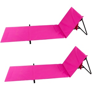 R - Saisonale Items, Strandmatte pink Doppelpack, Strandmatte 2er Set pink