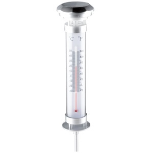 ED NL, Solarlampe LED mit Thermometer, Solarlampe LED mit Thermometer