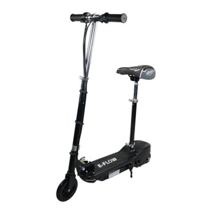 Ruby, E-Scooter schwarz mit Sitz, E-Scooter schwarz mit Sitz