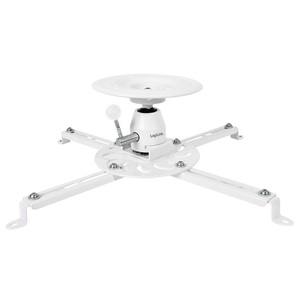 Logilink, LogiLink BP0056 Beamer-Deckenhalterung Deckenhalter, Höhenverstellbar, Neigbar+Schwenkbar Boden-/Deckenabstand (max.):, Beamerhalterung 80 ? 500 mm weiss
