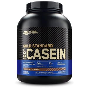 Optimum Nutrition, Optimum Nutrition 100 % Casein, Chocolate Supreme, Pulver, Optimum Nutrition Casein Pulver 1800 g Chocolate Supreme
