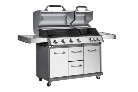 Belog, Gasgrill BBQ 4+3 Brenner, Gasgrill 6+1 Brenner
