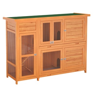 undefined, Kaninchenstall Holz BUNLO 145 x 52 x 107 cm