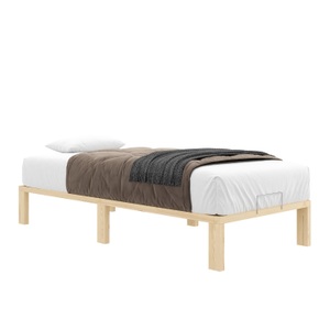 undefined, Bett Holz WEYBURN 90 x 200 cm natur