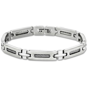 Lotus, Lotus Style Armband 21 cm Edehlstahl Men in Black LS1802-2/1, Lotus Style Armband 21 cm Edehlstahl Men in Black LS1802-2/1