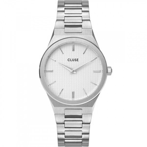 Cluse, Cluse Vigoureux 33 H-Link, Silver, Snow White/Silver CW0101210003, Cluse CW0101210003 Vigoureux 33