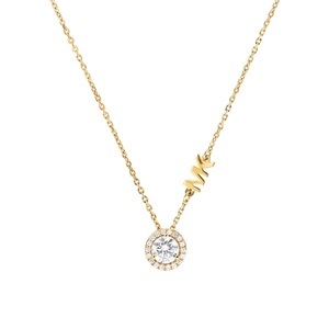 Michael Kors, Michael Kors CUSTOM KORS Collier Damen, Michael Kors - Halskette, Premium, One Size, Goldfarben
