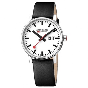 Mondaine, Mondaine - Armbanduhr Evo2 - Silber und Weiss, 