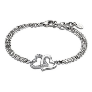 LOTUS STYLE, Lotus Style Edelstahlarmband »Herzen, LS1912-2/1«, Lotus LS1912-2/1 Armkette