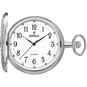 Festina, Festina Taschenuhr »F2025/1«, (Set, 2 tlg., mit Kette), Festina F2025/1 Taschenuhr