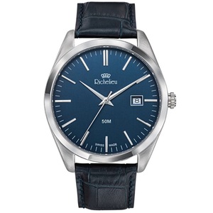 Richelieu, Richelieu Analoguhr Herren Caramel 42mm